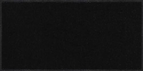 Salonloewe Fußmatte 030x060 cm Schwarz Fußabtreter, innen, außen, Schmutzfangmatte, Sauberlauf-Teppich