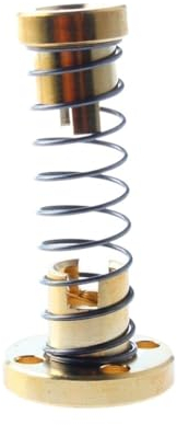 CYFANG Spindelsteigung 1PCS T8 Gewindestange Anti Backlash Mutter TR8x1 TR8x2 TR8x4 TR8x8 Gefederte Eliminierung Lücke Mutter T8 Blei Schraube Flansch Mutter Wellenmutter (Size : Pitch 2mm Lead 4mm)