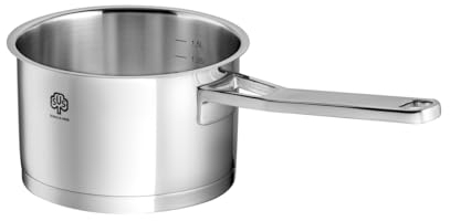 Schulte-Ufer Stieltopf Maxa by Barski Design 64129-16, Edelstahl, 16 cm, ca. 2,0 l