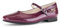 Gabor Damen Riemchenballerinas, Frauen Flats,Slip-ons,spangenballerinas,Mary-Jane,Ballerinen,Halbschuhe,Sommerschuhe,aubergine,38 EU / 5 UK