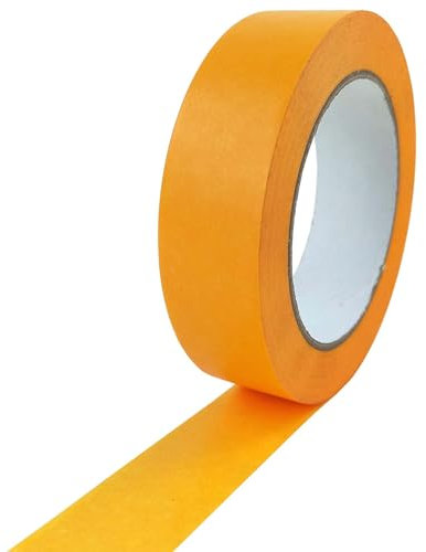 Scorprotect® Schonendes Goldband Untergrundklebeband UV-beständig bis 14 Tage (25 mm x 50 m)