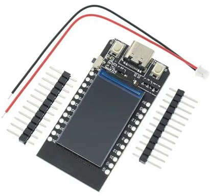 TECNOIOT 1 Stück T-Display ESP32 Entwicklungsboard 1,14 Zoll LCD 16 MB CH9102F WiFi BT Modul