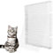 Kyrieval Anti Gatos Juego de 12 Rejillas Pinchos para Gatos: Duradera para Uso en Interiores y Exteriores para jardín, parterres y repisas de balcón
