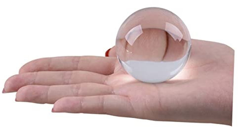 PRETYZOOM Símbolo De Chakra De De 6 Cm Cristal Feng Shui para Accesorio De Fotografía