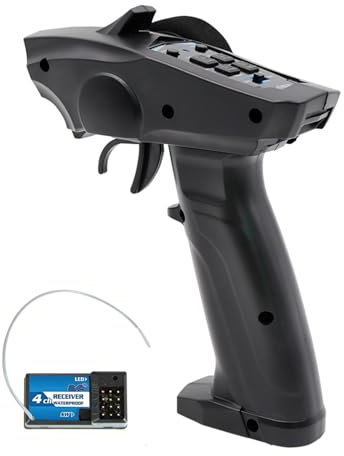 Acouto Racing 2.4GHZ 3 Canaux émetteur de Télécommande Radio 91803G VT Émetteur RC Émetteur de Voiture RC Émetteur de Bateau RC Émetteur Récepteur Émetteur RC R