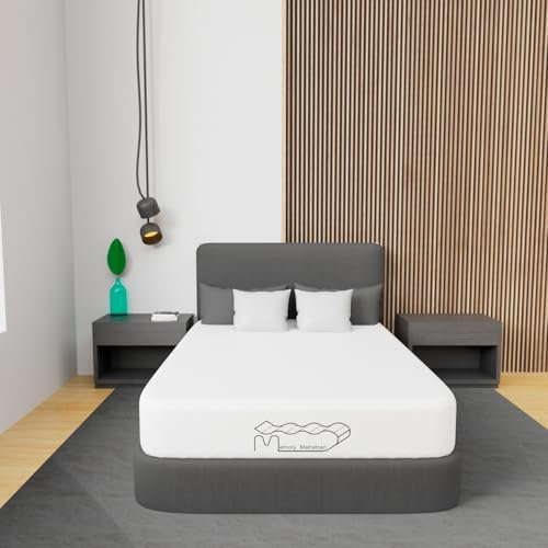 Memory Matratzen Matratze 140x200, 7-Zonen Viscoschaum Matratze |Härtegrad H3, 26 cm Hoch, 2 in 1 Doppelschicht Kaltschaummatratze, Abnehmbarer Stoffbezug mit Reißverschluss(140x200x26 cm)