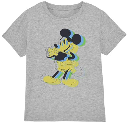 Mickey Mouse Boy's Trippy Unisex Kids T Shirt