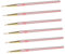 WRITWAA 6pcs Nail Art Liner Pens for Creative Manicure Designs Professional Dotting and Drawing Tools for Nail Art Salon