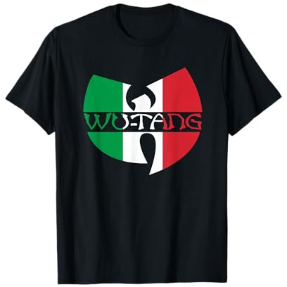 Wu-Tang Clan Italien Flagge Logo T-Shirt