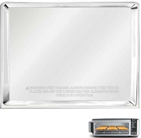 GCQFZ Crumb Tray Replacement for Ninja Foodi SP101 SP100 SP101C SP201 Air Fryer Oven, Air Fryer Accessories for Ninja airfryer Flip Up Toaster Oven