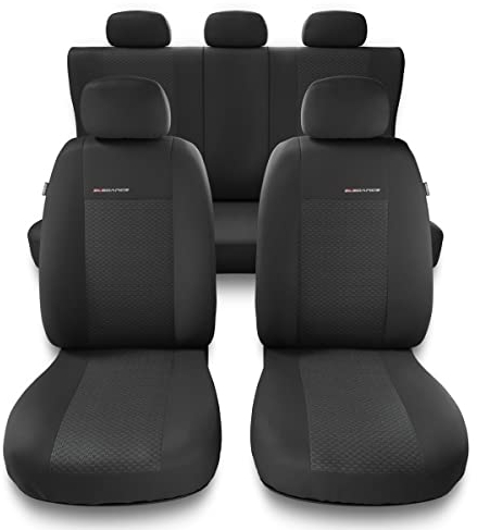 Mossa - Universal Sitzbezüge Auto kompatibel mit Audi Q3 I, II (2011-2019) - Autositzbezüge Schonbezüge für Autositze - UNE-3