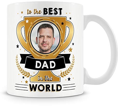 Dad Gift Photo Mug - to The Best Dad in The World