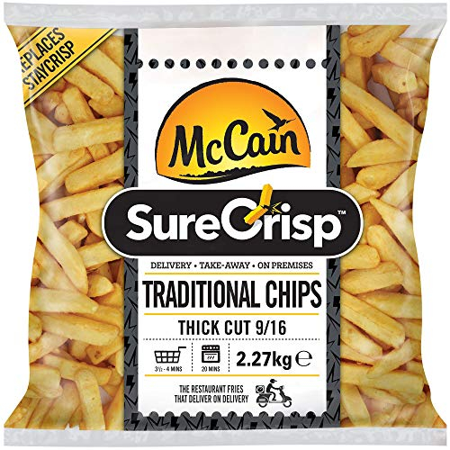 McCain SureCrisp Traditional Thick Cut Chips 9/16-1x2.27kg