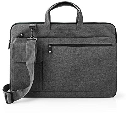 NEDIS Sacoche pour ordinateur portable - 17-18 - Ceinture de transport - 8 compartiments - 30 mm - 320 mm - 460 mm - Polyester, Noir, M