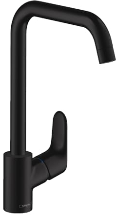 Robinet de cuisine HANSGROHE Focus M41 260 noir mat