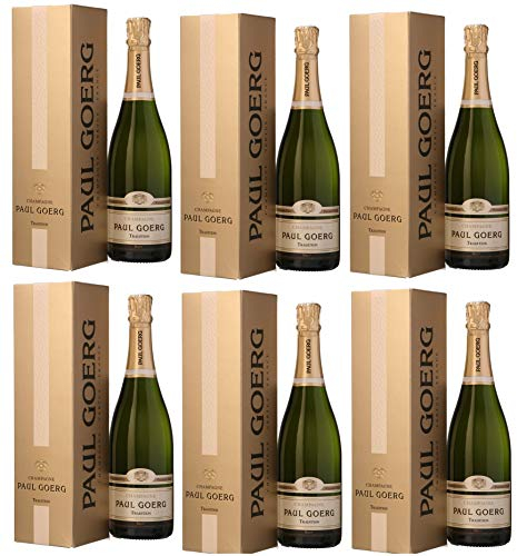 Cassa di 6 Bottiglie di Champagne PAUL GOERG Tradition 0,75 con astuccio
