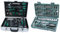 Mannesmann M29075 Valigetta degli attrezzi in alluminio, con attrezzi, 108 pz. & M29166 Set chiavi a tubo, a cricchetto, In valigetta di plastica
