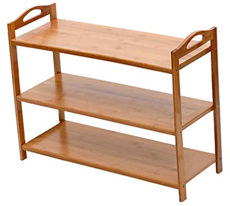 BHBXZZDB Holzschuhregal Morden Schuhregal Sperrholz Schlafzimmer Regal Regal (Farbe: 3 Tier)