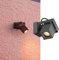 SLV Wand- und Deckenaufbauleuchte THEO BRACKET CW / Beleuchtung für Wände, Wege, Eingänge, LED Spot außen, Aufbau-Leuchte Outdoor, Gartenlampe, Decken-Strahler / GU10 IP65 7.0W anthrazit
