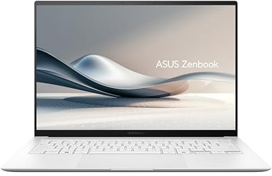 ASUS Zenbook S 14 UX5406SA Copilot+ PC | 14 2,8K WQXGA+ 16:10 120Hz OLED Display | Intel Core Ultra 7 258V | 32GB RAM | 1TB SSD | Intel Arc | Win11 Home | QWERTZ | Scandinavian White