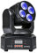 ZKYMZL - Mini lampada LED RGBWA/UV 6 in 1, 50 W, luce rotante, effetto testa mobile con DMX, per Disco, KTV, Club Party