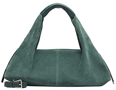 Liebeskind Berlin SCARLET SUEDE Satchel Handtasche, Medium (HxBxT 23cm x 33cm x 9.5cm), Fairy Forest