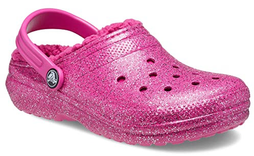 Crocs Sabots classiques unisexes à paillettes pour enfants, 33/34 EU