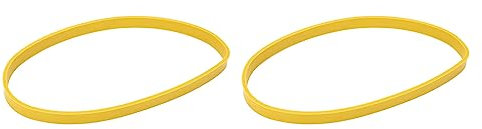 2PCS Bandsaw Tires Non Slip Rubber Tire Replacement for 8in Bandsaw Wheel - Excellent Rubber Material, Uniform Thickness, Stable