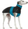 Lurcher-Mantel, Windhund Winterjacke Salukis Mantel Jacke Fleecepullover Windhund Outdoor Hundemantel mit Warmem Fleecefutter(Blau, L)