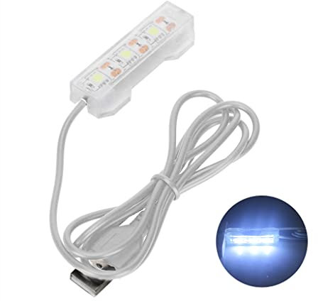 GMBYLBY Lange Lebensdauer Fisch für Licht USB Aquarium LED 5,1 cm Tageslicht LED Aquarium Licht 5,1 cm