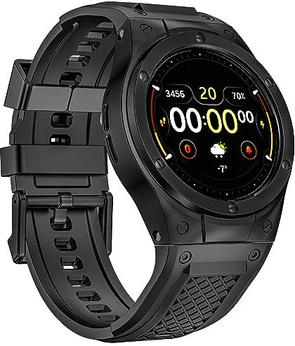 MioHHR Bracelets de rechange en silicone souple pour Google Pixel Watch 3, 2, 1, avec coque de protection en acier inoxydable pour Google Pixel Watch 45 mm 41 mm, hommes et femmes, Google Pixel Watch