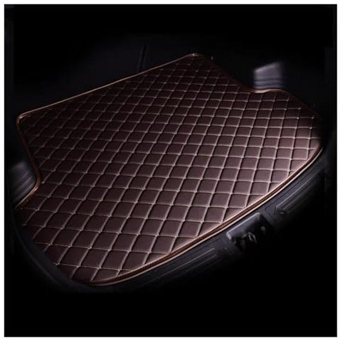 Cargo Teppich Schutzmatte Für S&Koda Für O&ctavia Für Schnelle Für S&uperb Für F&abia Für K&odiaq Für Y&eti Für K&aroq Für K&amiq Alle Modelle Auto Matte Stamm Pad Zubehör Cargo Teppich(Brown)