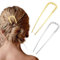2 Stück French Hair Pin Haarnadeln Groß Hairpin Französische Haarnadel Groß U Förmige Haarnadeln Vintage Für Hochsteckfrisuren Mittellanges Haar Accessoires Damen 13 Cm