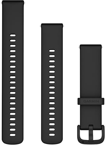 Garmin Official Quick Release Bands (20mm), suitable for selected Forerunner-,Venu-, vívomove-,vívoactive and Approach smartwatch series, Original accessory