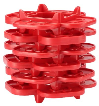 Deck Spacers,6 Stück Hartholz-Deck Abstandhalter in 4 Stärken - Präzise Abstandskontrolle Für Terrassenbretter Auf Balkon Rasen Keller Garten Gerätehaus Hof Garage