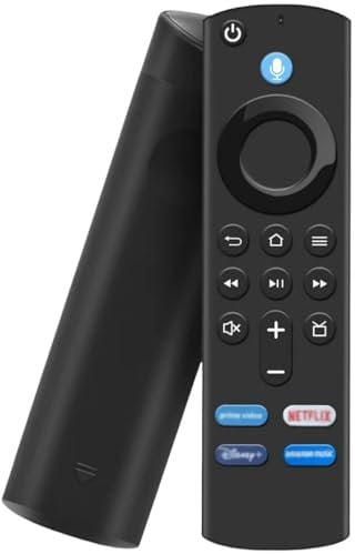 Replacement Voice Remote Control (3rd Gen) with Voice Function Fit for AMZ Smart Tvs and fit for Smart TVs Cube (1st Gen, 2nd Gen and Later) and Fit for AMZ Smart Tvs (2nd Gen, 3rd Gen, 4k,Lite)