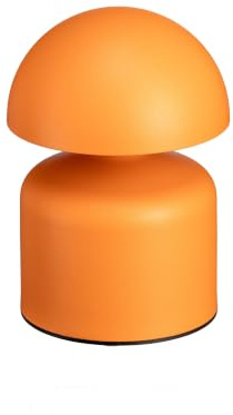 Luxus Europe - Tischlampe Touch Vicky Orange - Kabellose LED-Tischlampe für den Innenbereich – USB-C wiederaufladbar – Touch-Bedienung – Dimmbar – 3 Lichtfarben