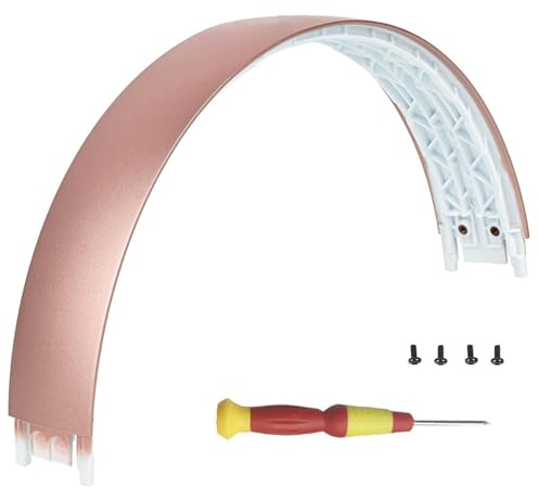 Adhiper Solo3 Kopfbügel-Ersatz-Kopfbügel-Reparaturteile, kompatibel mit Beats Solo 3 Solo 3.0 Wireless Solo 2.0 Wireless Over-Ear-Kopfhörer (Roségold)