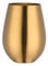 N / A Wine Glasses Set of 2, Meisha-EUR Stainless Steel Shatterproof & Lightweight Stemless Metal Drinks Tumbler Cups for Outdoor Travel, Picnic Camping Party or Family Daily Use （Gold）