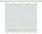 Yujiao Mao Halbtransparenter Raffrollo mit Lasercut Design Glänzende Seidenoptik Raffrollos mit Schlaufen Wohnzimmer Raffgardine Beige BxH 60x150cm 1er Pack