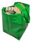 A&A SUPPLIES UK - Bin Bags & Box Set For Recycling Storage - Small Bin Bags Tip Handle Heavy Duty (2 x Green)