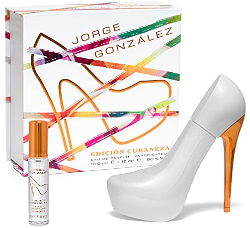 JORGE GONZALEZ by GLAMOUR & HEELS – EDICIÓN CUBANEZA 100 ml + 15 ml Set, Eau de Parfum, Damenduft,