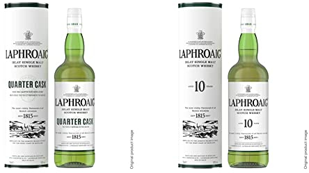 Laphroaig Quarter Cask Scotch Whisky, 2 x 70cl
