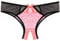 TIMIYUYU Damen Ouvert Slip Strings Tanga Erotische Damen Höschen Sexy Unterhosen Dessous Offener Schritt Spitze Reizvoller Niedrige Taille Erotik Panties Unterwäsche (Rosa, M)