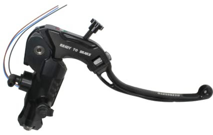 ACCOSSATO Pompa Freno Ready To Brake 19 x 20 Con Leva Snodata Nera