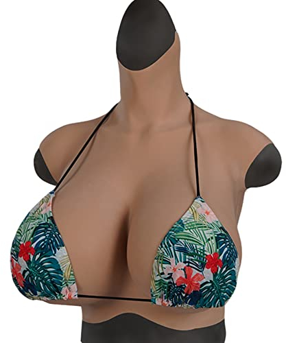 Silicona Crossdresser Transgénero mastectomía Relleno Silicona Z Cup Silicona Travestismo Travestis MastectomíA TransgéNero Artificiales Sujetador potenciador Transgender, Marfil