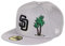 New era San Diego Padres MLB Gray 59Fifty Basecap - 7 5/8-61cm (XL)