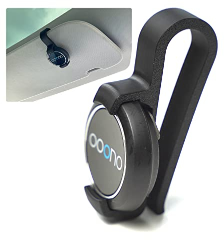 Sonnenblenden Halter passend für Ooono Co-Driver No1, Mount/Clip für Sonnenblende (für OOONO NO1, Schwarz)