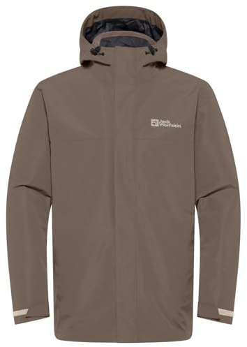 Jack Wolfskin Herren Altenberg 3in1 Jkt M, Cold Coffee, M EU