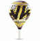 Akkeron - Pala de Padel - Modelo Oro 23 - Carbono 100% - EVA - Forma Redonda - Barniz Rugoso - Control - 355/365g,